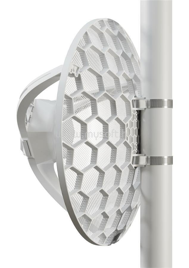 MIKROTIK LHG LTE6 kit CPE, 17dBi antenna, Cat6 LTE kártyával, 1GbE RJ45 [BEMUTATÓ DARAB]