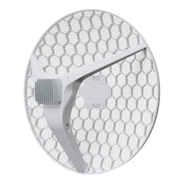 MIKROTIK LHG XL 52 ac 27dBi 7° 5GHz antenna, 18dBi 15° 2,4GHz antenna Dual Chain 802.11 ac/b/g/n wireless CPE