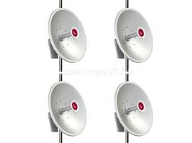 MIKROTIK 30dBi - 5GHz Duplex parabola antenna precíziós felfogatással (mANT30 PA) 4 pack MTAD-5G-30D3-4PA small