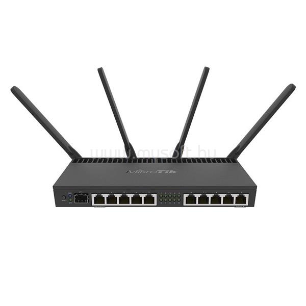 MIKROTIK Router - RB4011IGS+5HACQ2HND-IN - 10GbitLAN, 1SFP+, 1MiniPCI-e, AC2000, 300Mbps/1733Mbps, PoE-out, RouterOS L5