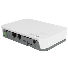 MIKROTIK Router - RB924I-2ND-BT5&BG77 - KNOT IoT Gateway,  2x100Mbps (1xPOE out) GPS, RouterOS L4, Falra rögzíthető RB924I-2ND-BT5&BG77 small