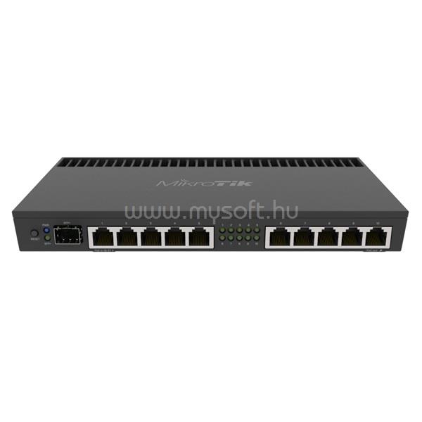 MIKROTIK Vezetékes Router RouterBOARD RB4011IGS+RM 10 x Gigabites port, 1 x SFP+, RJ45 soros port, Rack L5