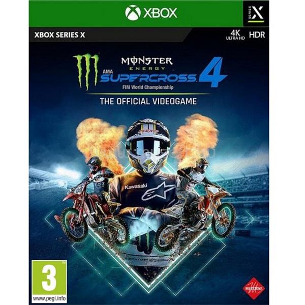 MILESTONE Monster Energy Supercross 4 Xbox Series X játékszoftver