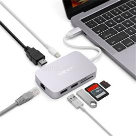 MINIX Átalakító - NEO-C-GGR (USB 3.0 port x 2, Micro SD/SD CR, HDMI, macOS, iPadOS, Windows 10 OS, gray) NEO-C-GGR small