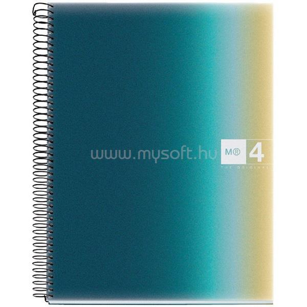 MIQUELRIUS Aurora Iceland A4 4x30 lap PP kockás spirálfüzet