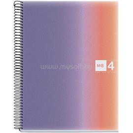 MIQUELRIUS Aurora Provence A4 4x30 lap PP kockás spirálfüzet A15294A987 small