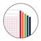 MIQUELRIUS Emotions A4 PP 5x24 lapos piros kockás spirálfüzet A152387400 small