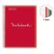 MIQUELRIUS Emotions A4 PP 5x24 lapos piros vonalas spirálfüzet A152381400 small