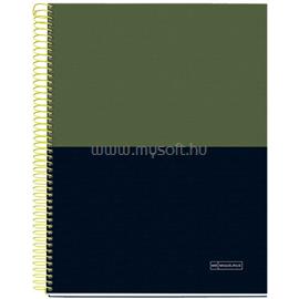 MIQUELRIUS Rider Green A4 4x35 lap kockás spirálfüzet A15295RG87 small