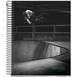MIQUELRIUS Skate Park A5 4x35 lap kockás spirálfüzet A15296RP27 small