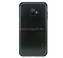 MOFI Samsung J6 Plus MOFI szilikon telefonvédő bőr hatású hátlap FEKETE GP-83094 small