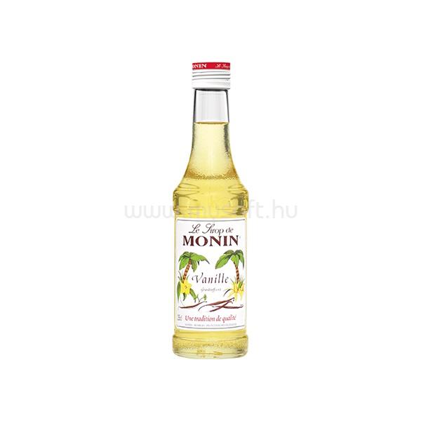 MONIN 250ml cukormentes vanília szirup