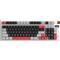 MONKA Storm Violet Linear mechanikus gamer vezeték nélküli billentyűzet amerikai angol lokalizáció (fehér) MONKA_KG991W small
