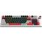 MONKA Storm Violet Linear mechanikus gamer vezeték nélküli billentyűzet amerikai angol lokalizáció (fehér) MONKA_KG991W small