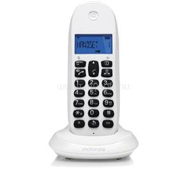 MOTOROLA C1001CB+ telefon készülék vezeték nélküli, DECT, FEHÉR 107C1001CBW+ small
