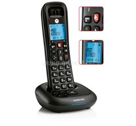 MOTOROLA CD4001 telefon készülék vezeték nélküli, DECT, FEKETE 107CD4001 small