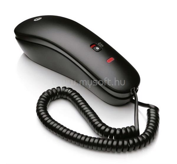 MOTOROLA CT50 telefon készülék vezetékes, falra szerelhető, FEKETE