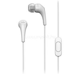 MOTOROLA EARBUDS 2-s fülhallgató SZTEREO (3.5mm jack, mikrofon, felvevő gomb) FEHÉR B09JWZVLMZ small