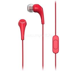 MOTOROLA EARBUDS 2-s fülhallgató SZTEREO (3.5mm jack, mikrofon, felvevő gomb) PIROS B09S4HDS12 small