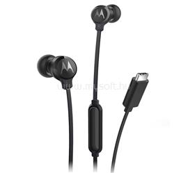 MOTOROLA EARBUDS 3C-s fülhallgató SZTEREO Type-C, felvevő gomb, FEKETE 810036771719 small