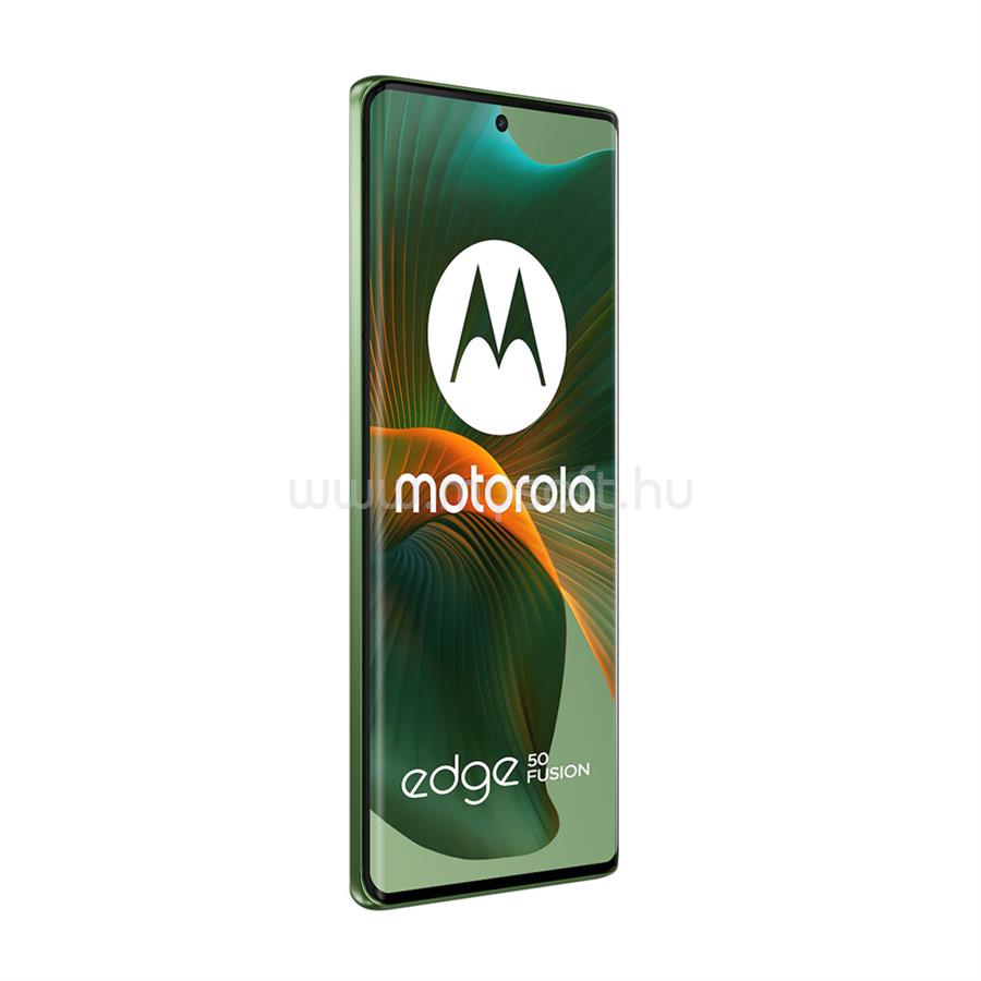 MOTOROLA Edge 50 Fusion 5G DS 8+256 GB, PANTONE Forest Green (zöld)