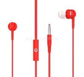 MOTOROLA PACE 105 fülhallgató SZTEREO 3.5mm, felvevő gomb, PIROS PACE105_P small
