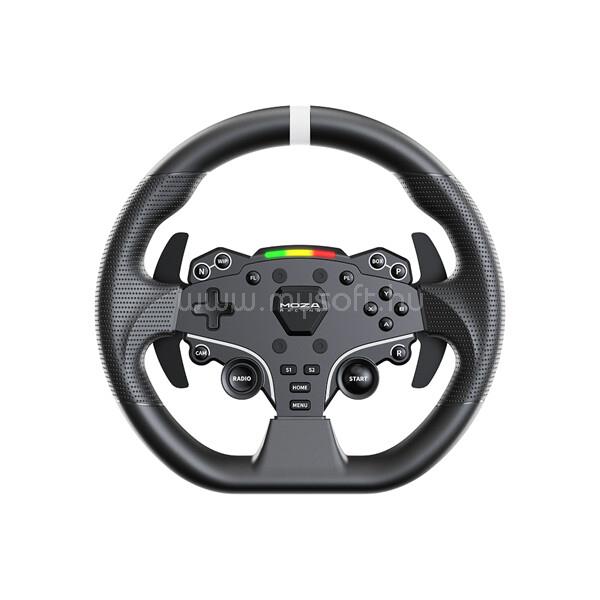 MOZA RACING csomag - R5 Pro PC Szimulátor szett (DD, 6Nm, 21bit, Base/Wheel/Pedal/Clamp)