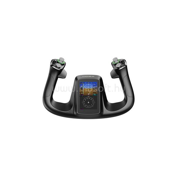 MOZA RACING kiegészítő - Flight MFY PRO YOKE vezérlő (Hall effect, 4.3-inch touchscreen)