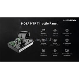 MOZA RACING kiegészítő - Flight MTP Gázkar (Throttle Panel, Hall effect) AS008 small