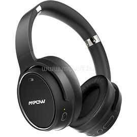 MPOW H19 Hybrid Noise Cancelling Bluetooth zajszűrős fekete fejhallgató MPBH329BB small