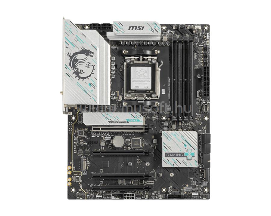 MSI alaplap B850 GAMING PLUS WIFI (AM5, ATX)