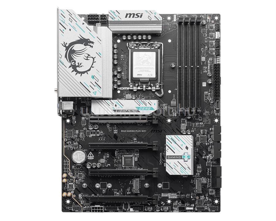 MSI alaplap B860 GAMING PLUS WIFI (LGA1851, ATX)