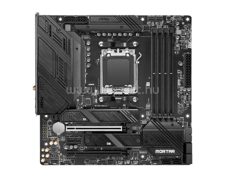 MSI alaplap MAG B650M MORTAR WIFI (AM5, mATX)