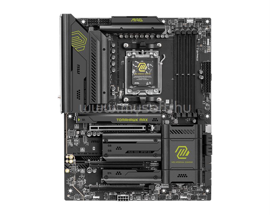 MSI alaplap MAG B850 TOMAHAWK MAX WIFI (AM5, ATX)