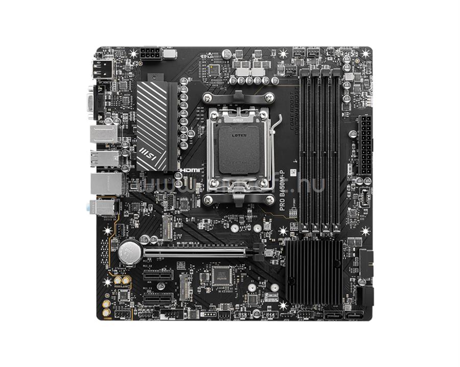 MSI alaplap PRO B650M-P (AM5, mATX)