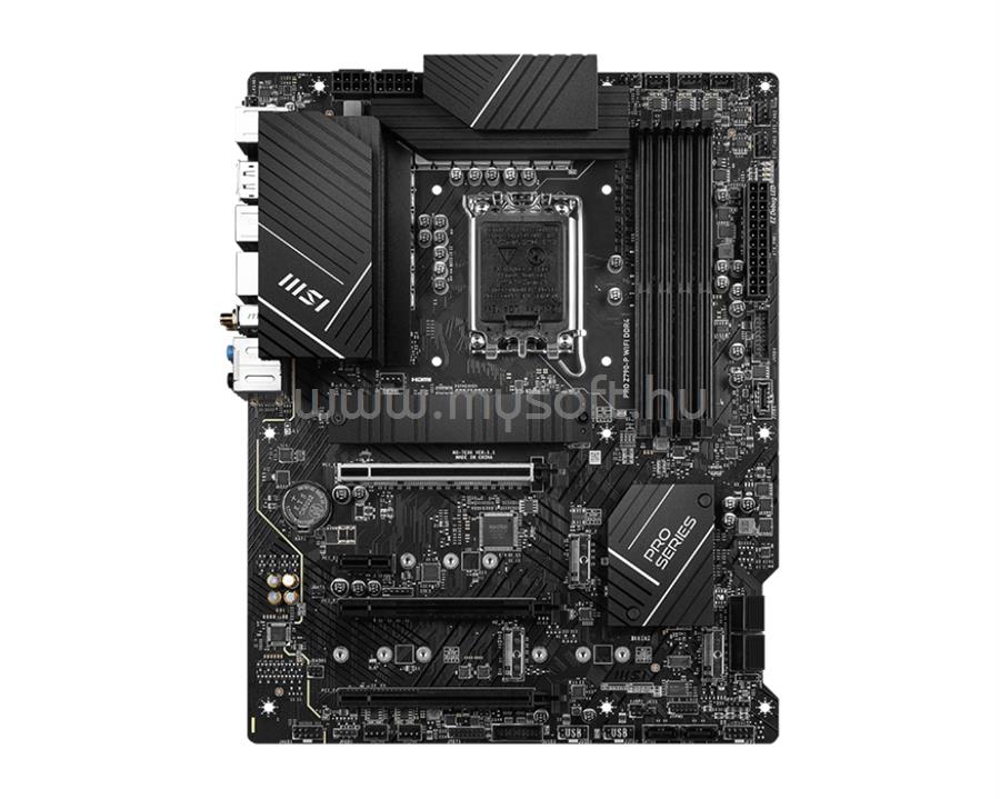 MSI alaplap PRO Z790-P WIFI DDR4 (LGA1700, ATX)