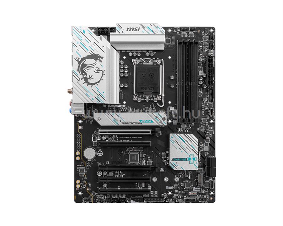MSI alaplap B760 GAMING PLUS WIFI DDR4 (LGA1700, ATX)