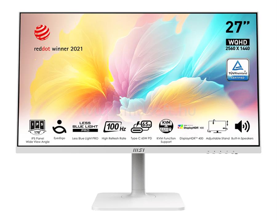 MSI Business Modern MD272QXPW Monitor