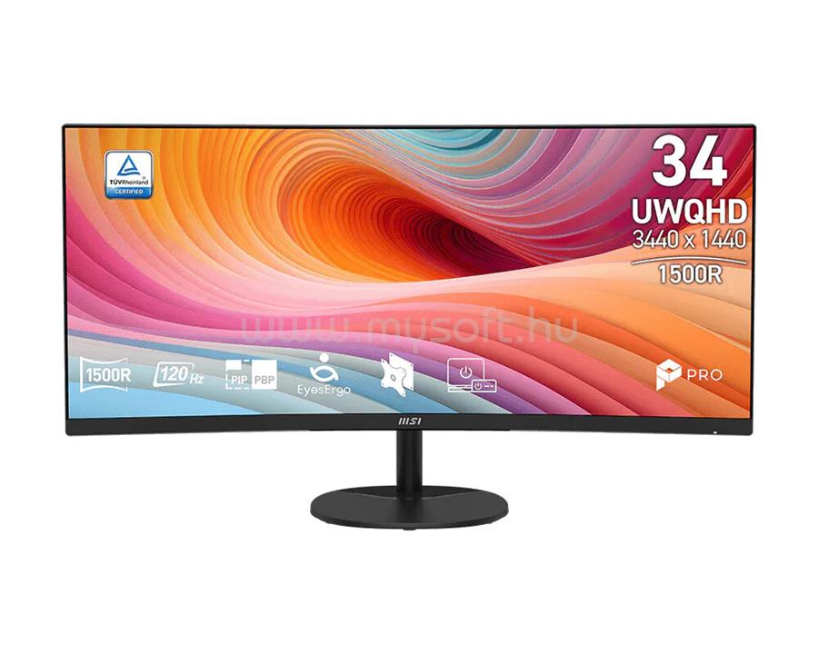 MSI Business PRO MP341CQ E12 ívelt Monitor