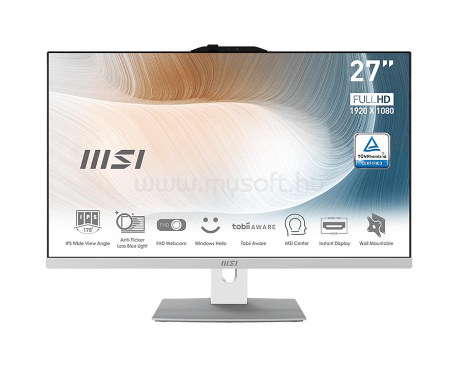MSI Modern AM272P 12M All-in-One PC (White)