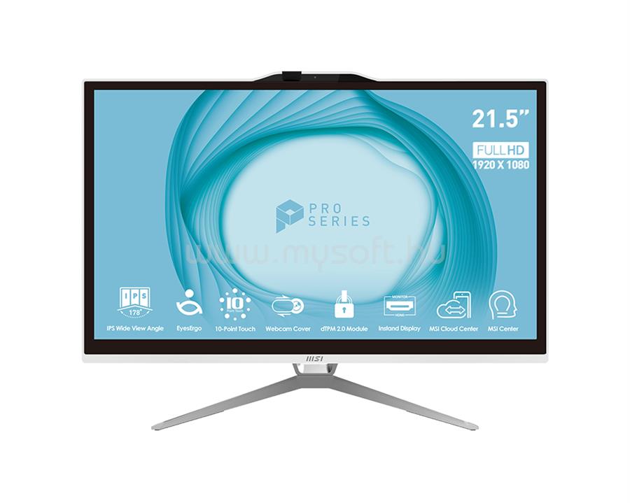 MSI DT PRO AP222T 13M Touch All-in-One PC (White)