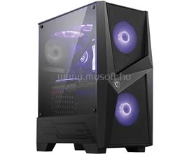MSI FORGE 100M 2xARGB fekete (táp nélküli) ablakos ATX ház MAG_FORGE_100M small