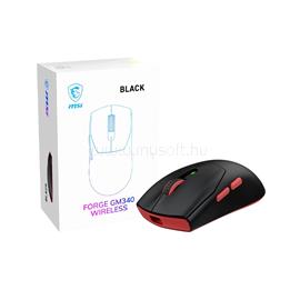 MSI Forge GM340 Wireless gaming egér 12000dpi, szimmetrikus, fekete S12-4301730-HH9 small