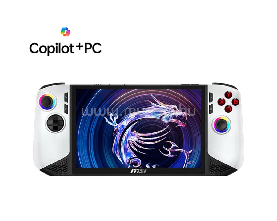 MSI Gaming Handheld Claw 8 AI+ A2VM-209HU Polar Tempest Edition, 8" FHD+, Ultra 7 258V, 32GB, 1TB, Win11H