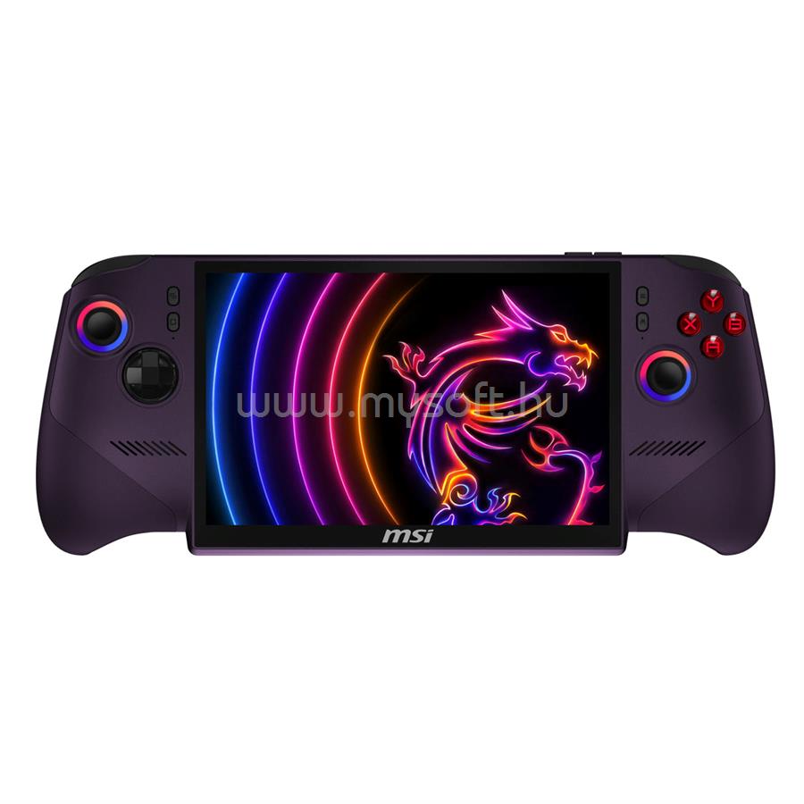 MSI Gaming Handheld Claw Claw 8 EX AI+ CG3EM-016HU, 8" FHD+, Intel Arc G3 Extreme, 32GB, 1TB, Win11H, Black/Purple kézikonzol