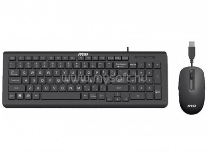 MSI HU SK9626MW USB Key+Mouse Black