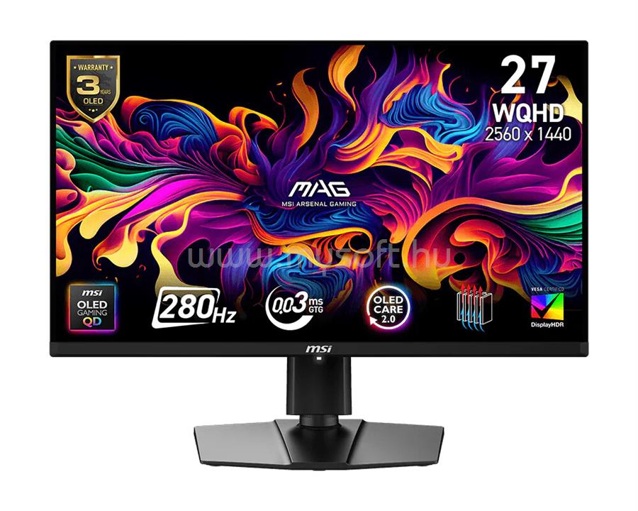 MSI MAG 271QP X28 Gaming Monitor