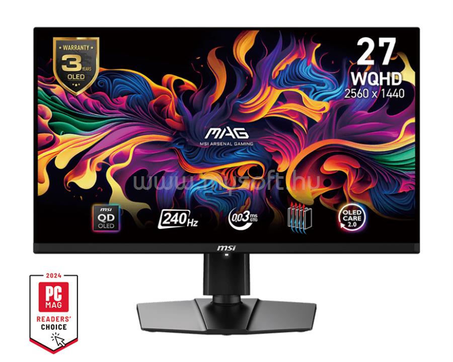 MSI MAG 271QPX E2 Gaming Monitor