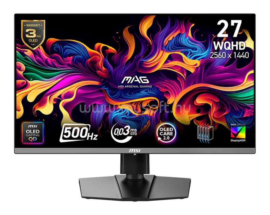 MSI MAG 272QP Gaming Monitor