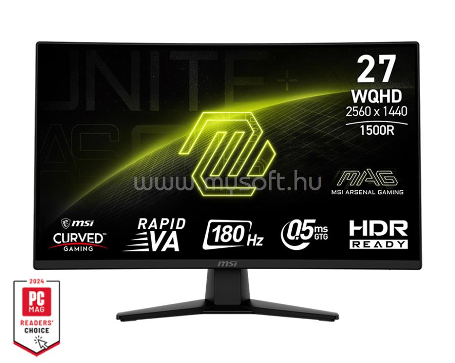 MSI MAG 274CQF ívelt Gaming Monitor